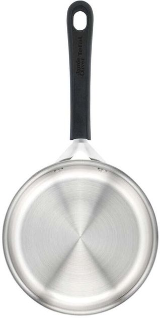 Ківш з кришкою Tefal Jamie Oliver Home Cook, 18см, 2.2л, нержавіюча сталь, силікон, скло