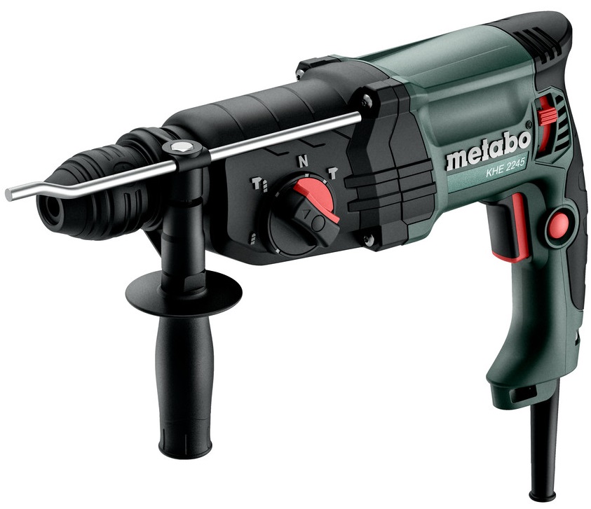 Перфоратор Metabo KHE 2245, SDS-plus, 750Вт, 2.2Дж, 3 режими, 0-1500об•хв, 2.7кг