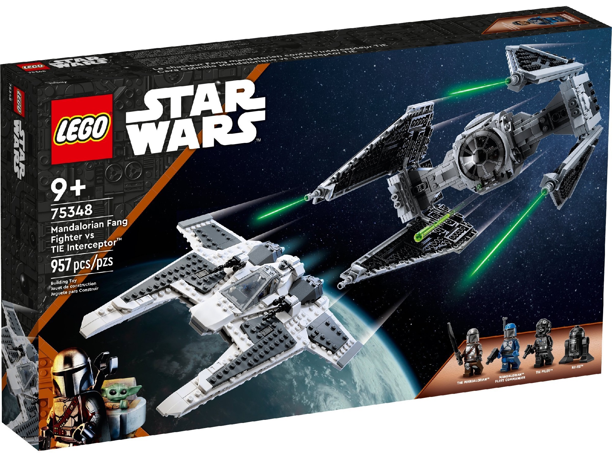 LEGO 75348 Star Wars Мандалорський винищувач проти перехоплювача TIE