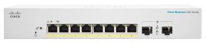 Комутатор Cisco CBS220 Smart 8-port GE, PoE, Ext PS, 2x1G SFP (CBS220-8P-E-2G-EU)