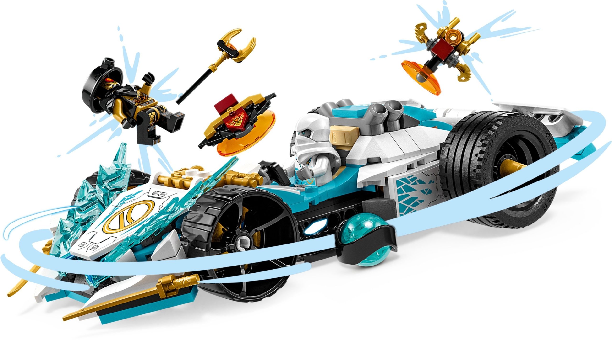 LEGO 71791 Ninjago Сила дракона Зейна: Гоночний автомобіль Кружитцу