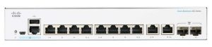 Комутатор Cisco CBS250 Smart 8-port GE, Ext PS, 2x1G Combo (CBS250-8T-E-2G-EU)