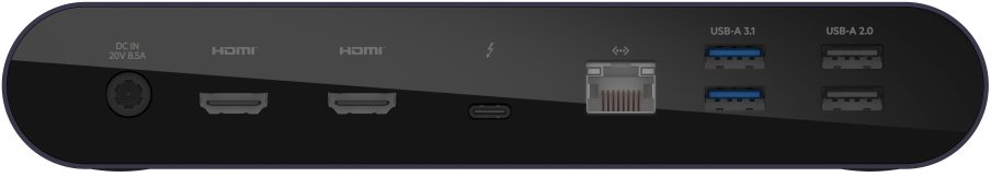 Док-станція Belkin Thunderbolt 4 Triple Display Dock 8K (INC006VFSGY)