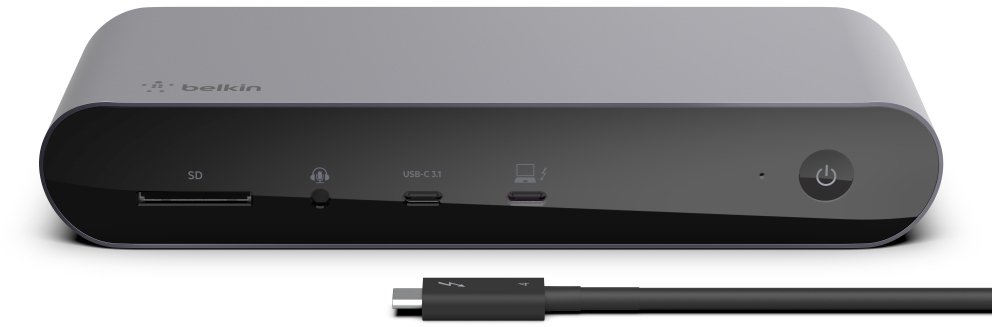 Док-станція Belkin Thunderbolt 4 Triple Display Dock 8K (INC006VFSGY)