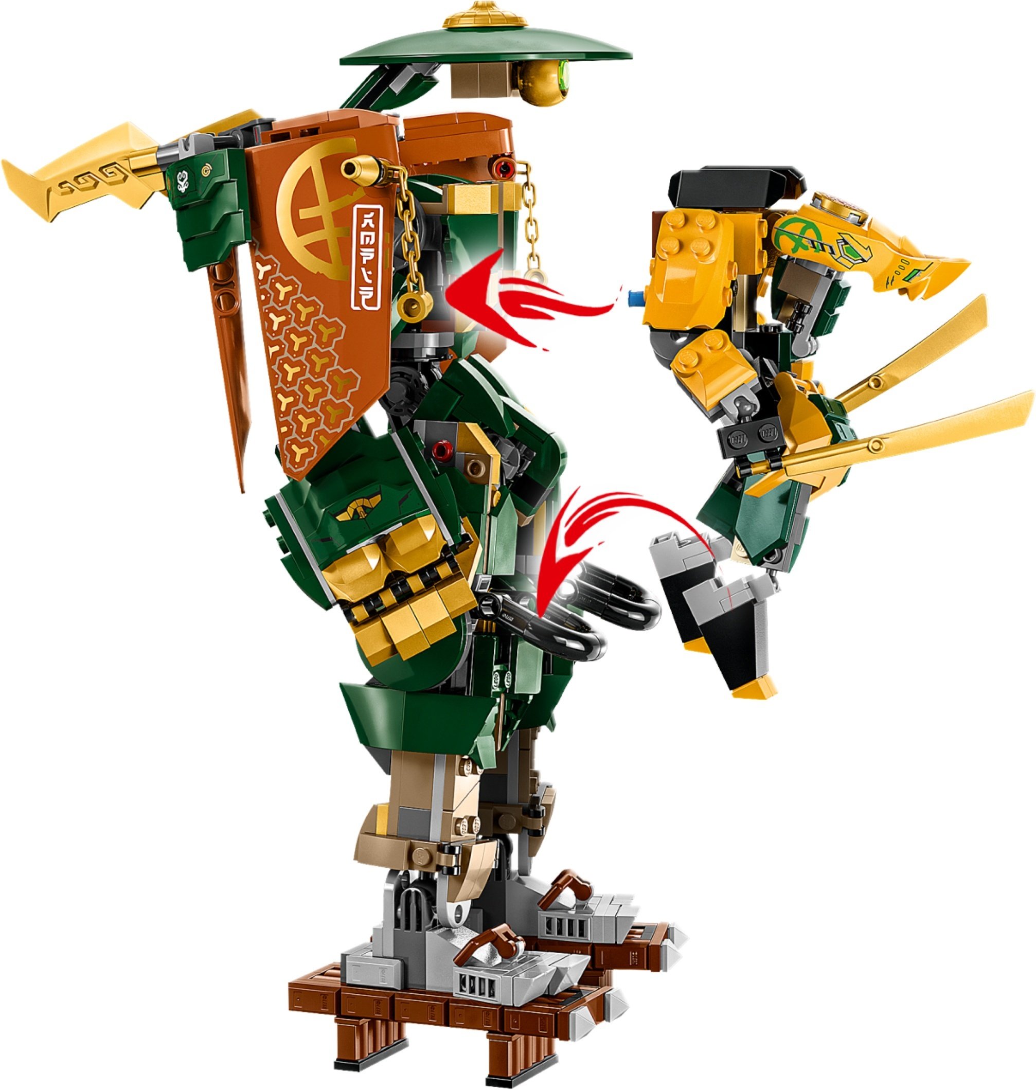 LEGO 71794 Ninjago Командні роботи ніндзя Ллойда та Арін