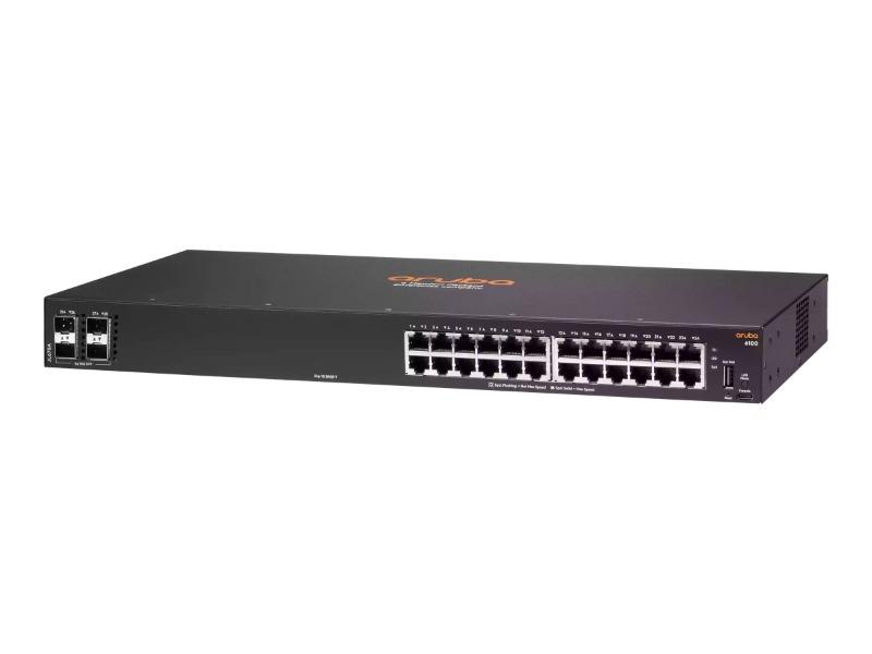 Комутатор HPE Aruba 6100 24G 4SFP+ Switch (JL678A)