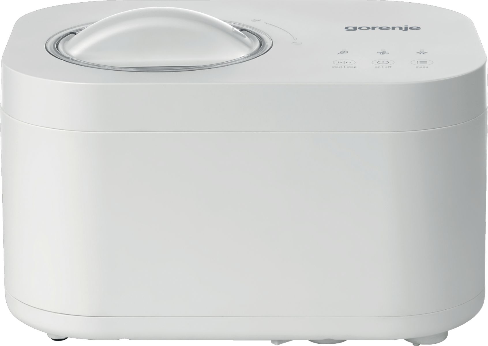 Морозивниця Gorenje 100Вт, чаша-1л, час приготув.-30мін, пластик, білий