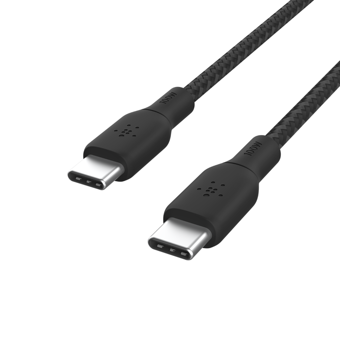 Кабель Belkin USB-C – USB-C BRAIDED 100W 3m Black