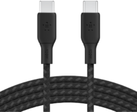 Кабель Belkin USB-C – USB-C BRAIDED 100W 3m Black