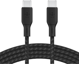 Кабель Belkin USB-C – USB-C BRAIDED 100W 3m Black