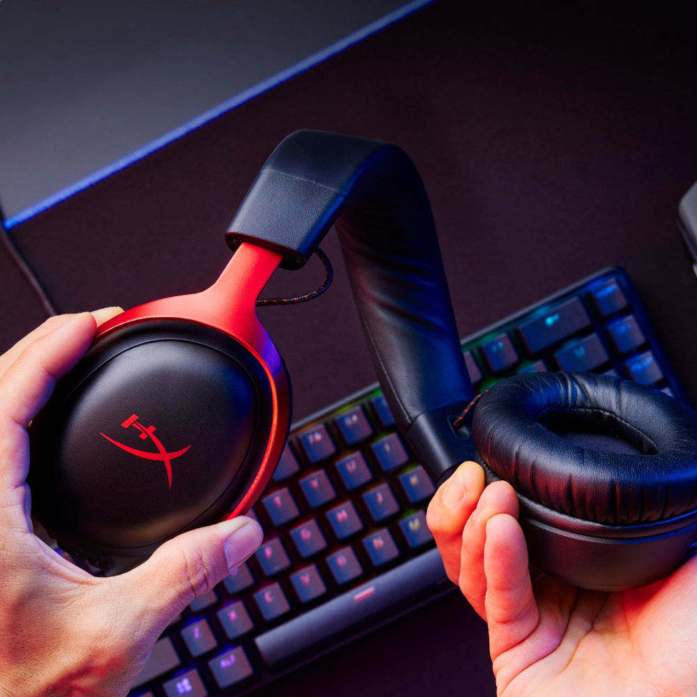 Игровая гарнитура HyperX Cloud III Black-Red (727A9AA)