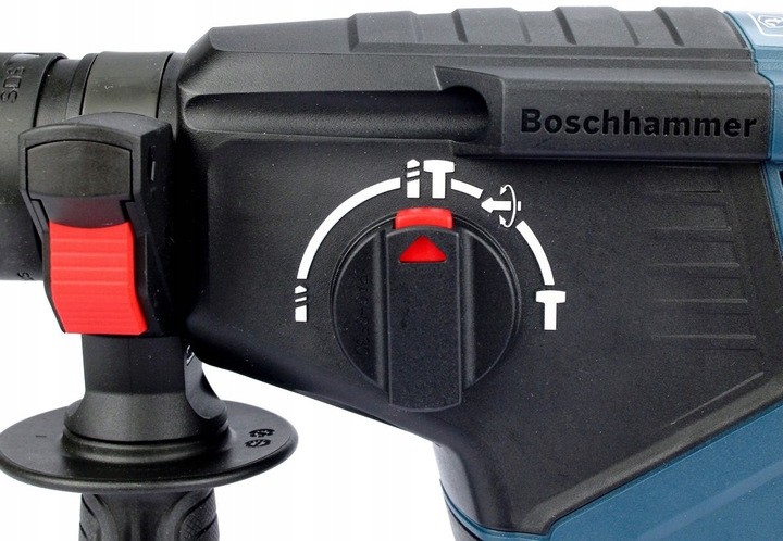 Перфоратор акумуляторний Bosch GBH 187-LI, SDS-plus, 18В, 1х5А•год, 2.4Дж, 3 режими, 3кг