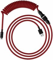 Кабель HyperX USB-A-Type-C спіральний, 1.37м Red/Black (6J677AA)