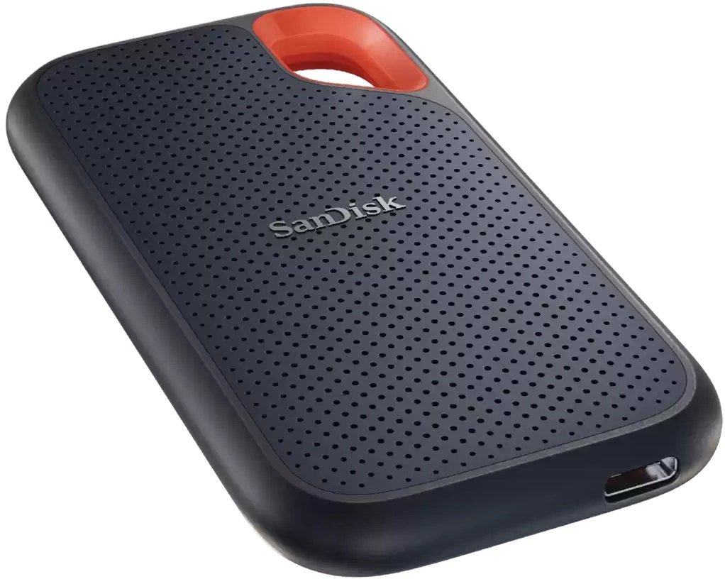 Портативний SSD SanDisk 4TB USB 3.2 Gen 2 Type-C E61 R1050/W1000MB/s IP55 (SDSSDE61-4T00-G25)