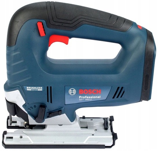 Лобзик Bosch GST 185-LI, акумуляторний 18В, хід 26мм, 0-3500об•хв, 2.4кг, без АКБ та ЗП