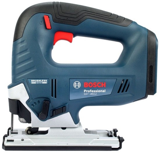 Лобзик Bosch GST 185-LI, акумуляторний 18В, хід 26мм, 0-3500об•хв, 2.4кг, без АКБ та ЗП