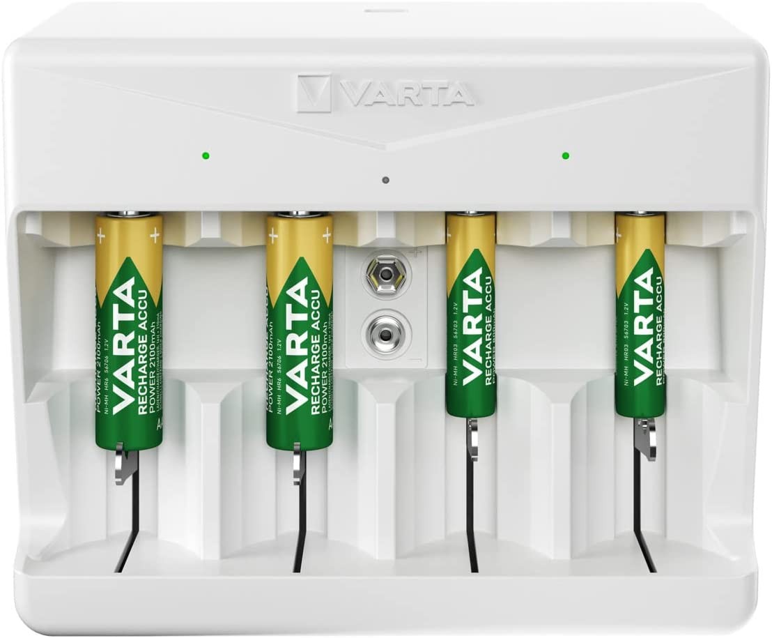 Зарядное устройство Varta Universal Charger 4хAA/AAA/C/D, 1х9В