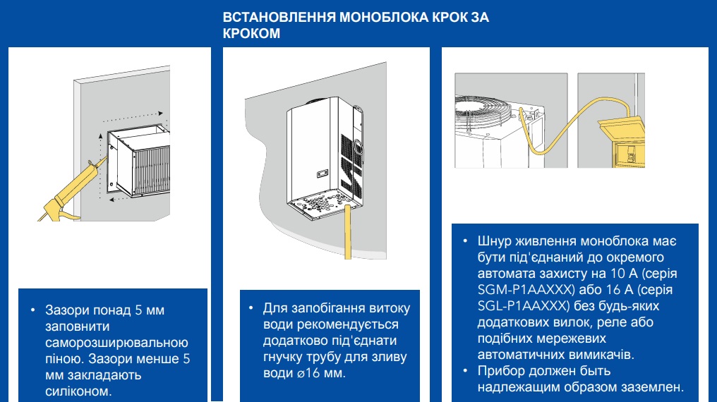 Моноблок холодильний Snaige -15°C to -25°C, 685W