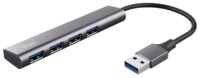 USB-хаб Trust Halyx 4-Port USB-A 3.2 Grey (24947_TRUST)