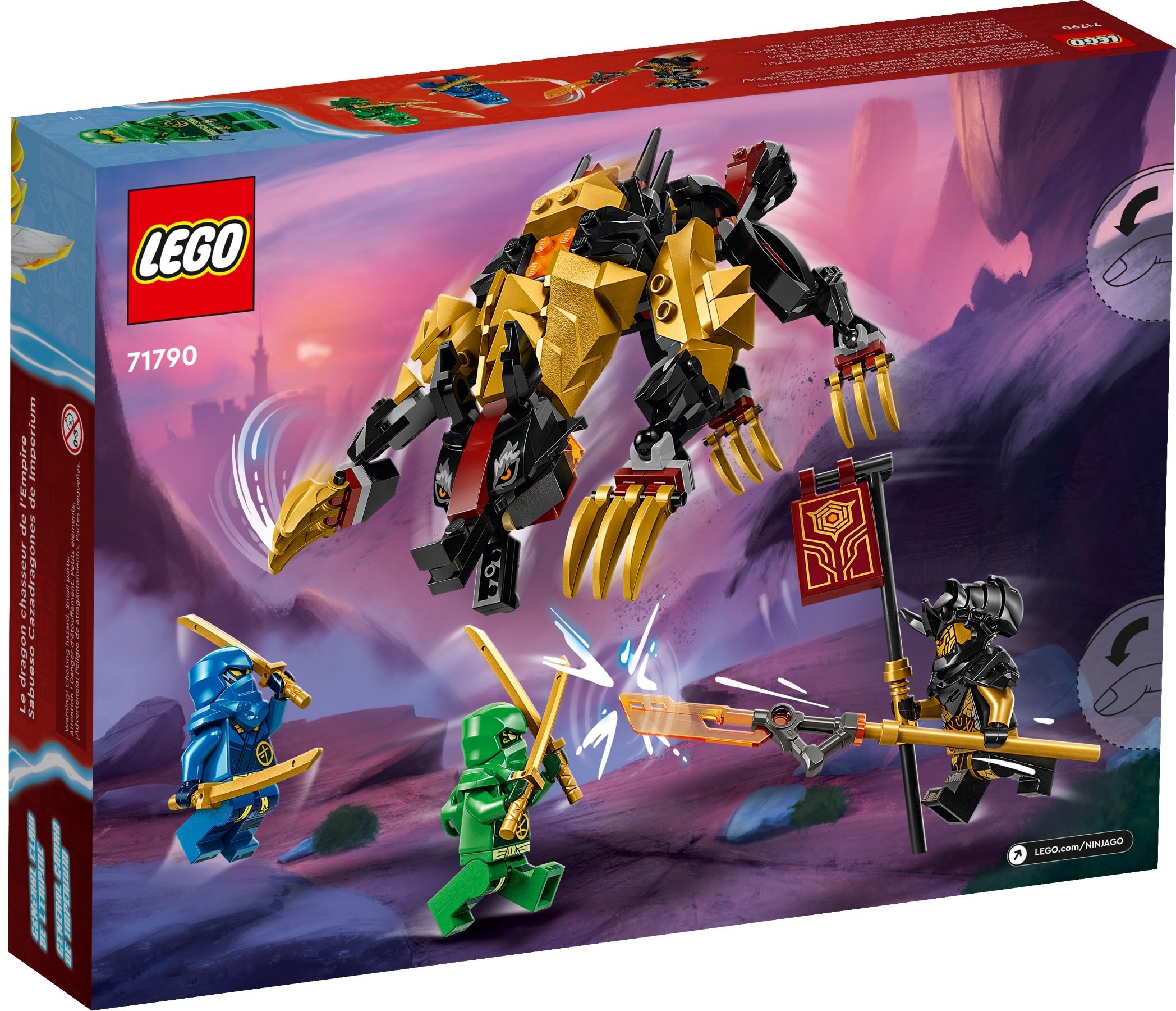 LEGO 71790 Ninjago Імперська гонча Винищувача драконів