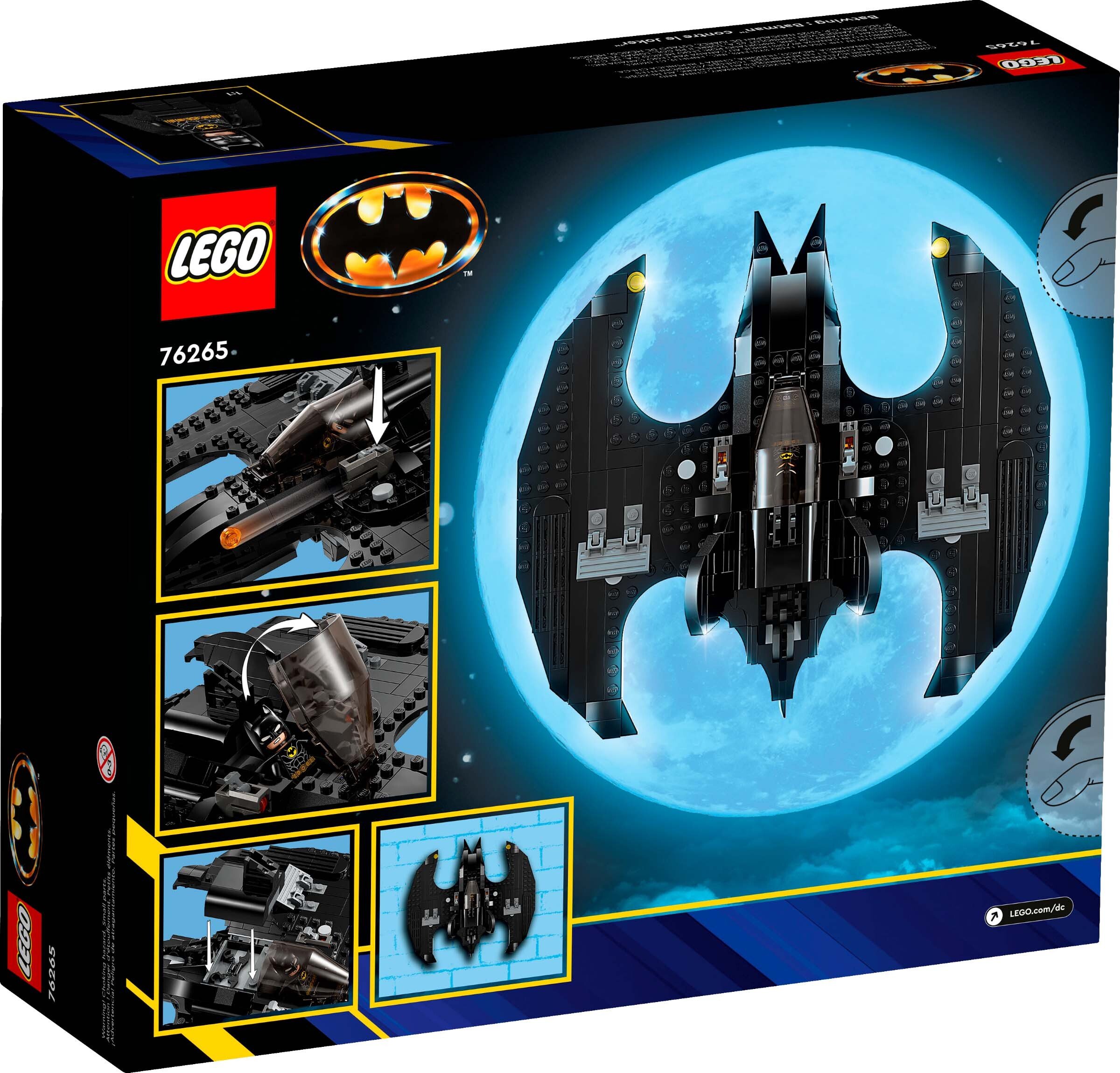 LEGO 76265 DC Batman Бетмоліт: Бетмен проти Джокера