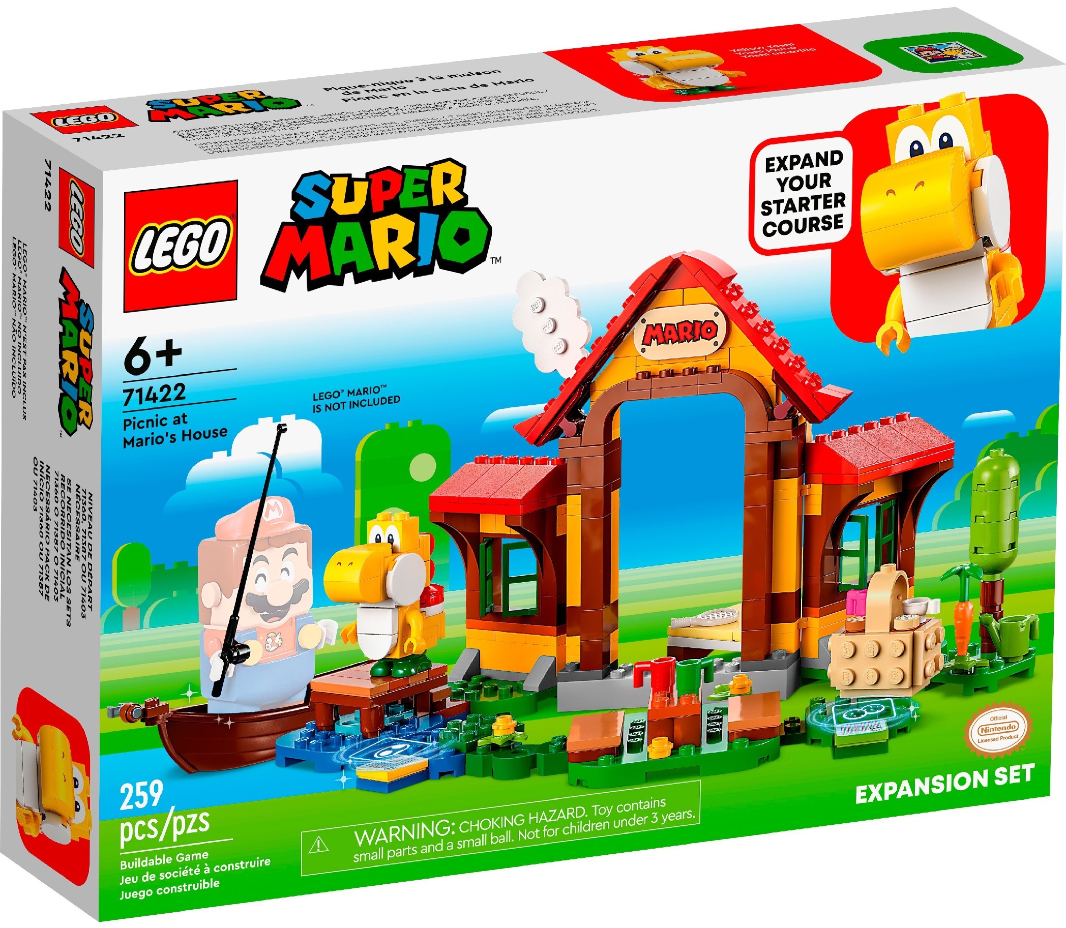 LEGO 71422 Super Mario Пікнік у будиночку Маріо. Додатковий набір