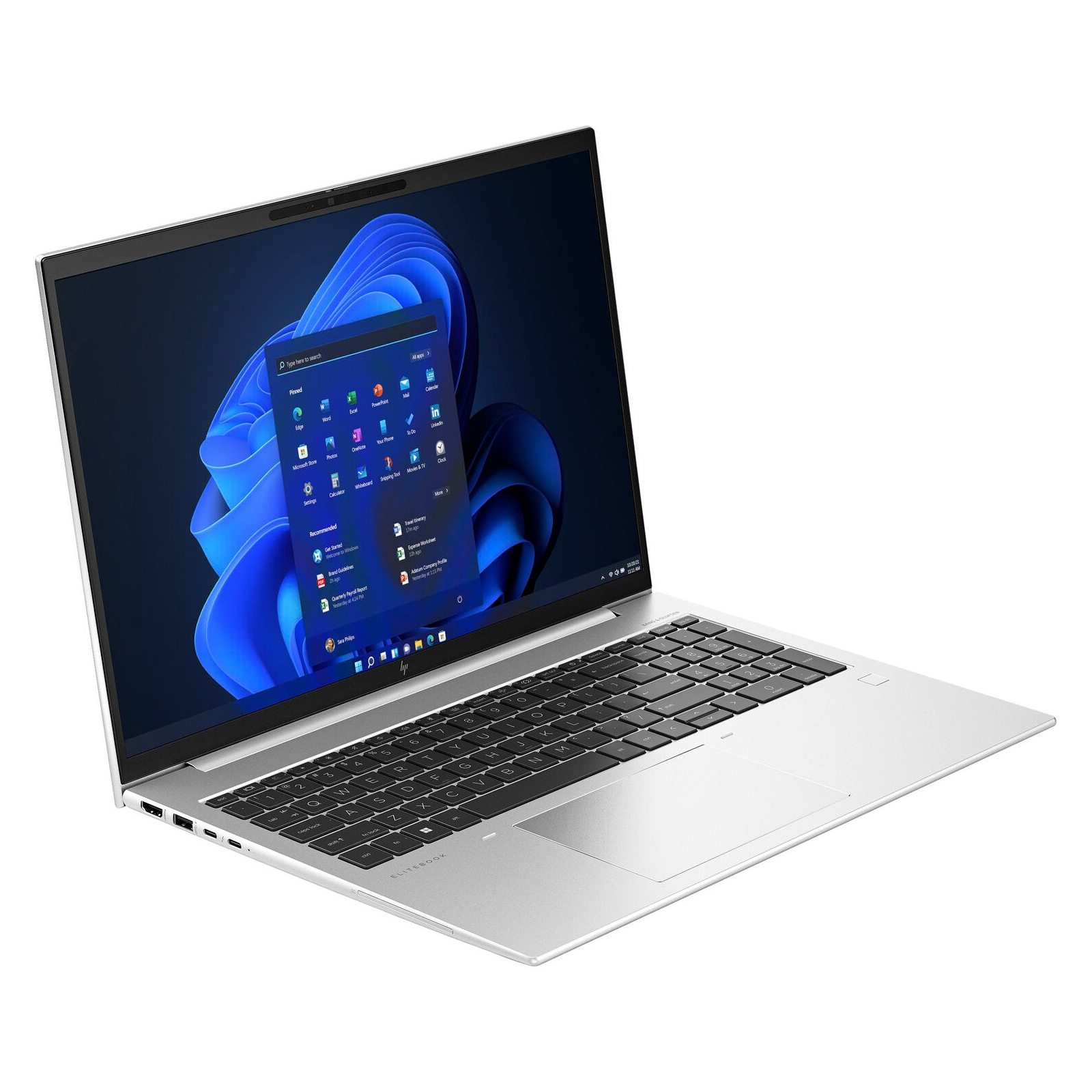 HP Ноутбук EliteBook 860-G10 16" WUXGA IPS AG, Intel i7-1355U, 16GB, F512GB, UMA, Win11P, сріблястий