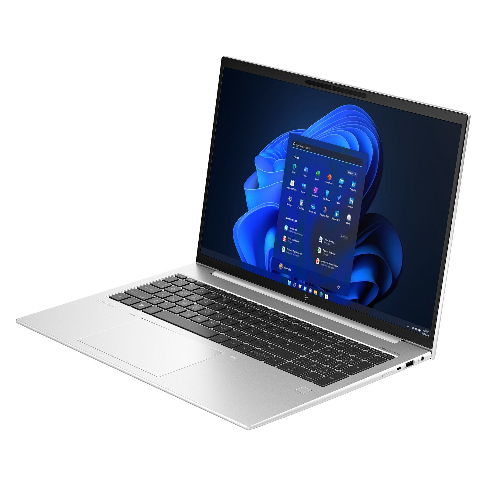 HP Ноутбук EliteBook 860-G10 16" WUXGA IPS AG, Intel i7-1355U, 16GB, F512GB, UMA, Win11P, сріблястий