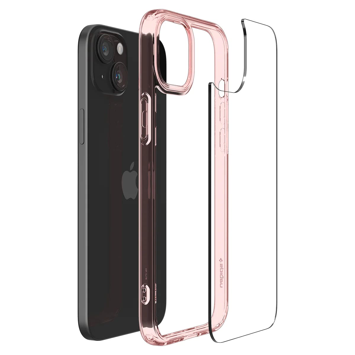 Чехол Spigen для Apple iPhone 15 Ultra Hybrid, Rose Crystal (ACS06795)