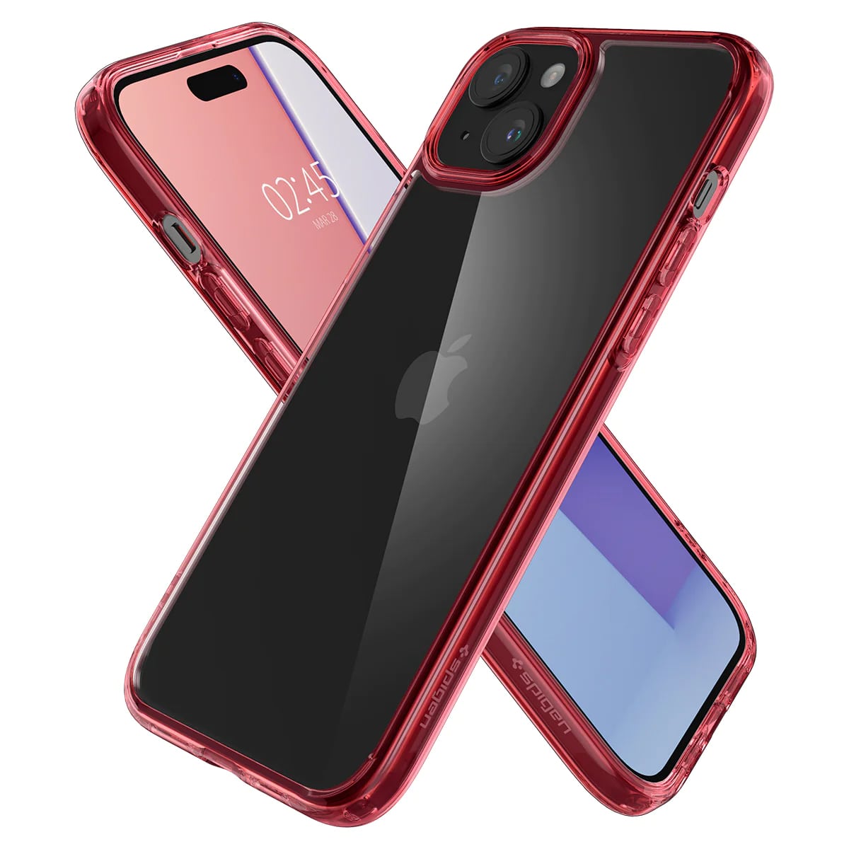 Чехол Spigen для Apple iPhone 15 Ultra Hybrid, Red Crystal (ACS06794)