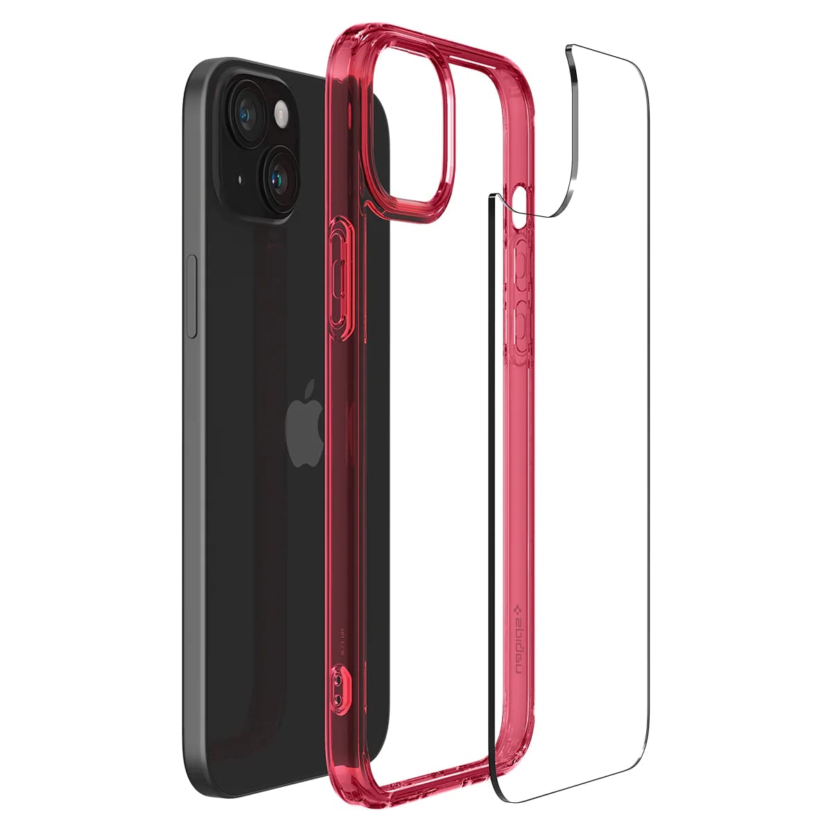 Чехол Spigen для Apple iPhone 15 Ultra Hybrid, Red Crystal (ACS06794)