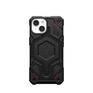 Чохол UAG для Apple iPhone 15 Monarch Pro Magsafe, Kevlar Black (114219113940)