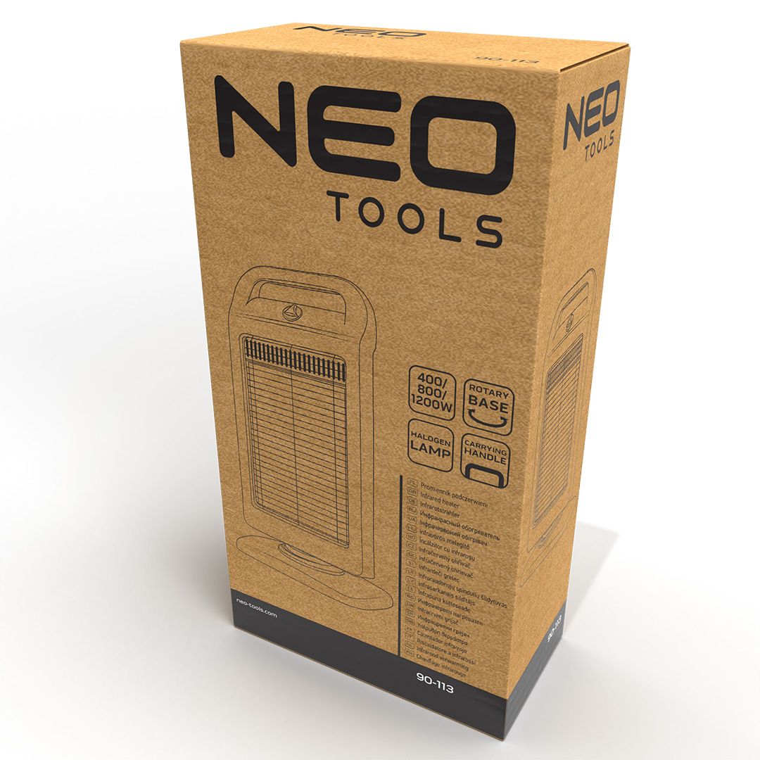 Обігрівач інфрачервоний Neo Tools 90-113, 1200Вт