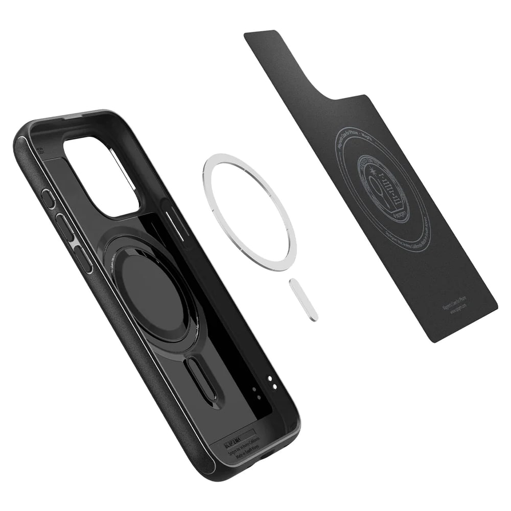 Чохол Spigen для Apple iPhone 15 Pro Mag Armor MagFit, Matte Black (ACS06736)