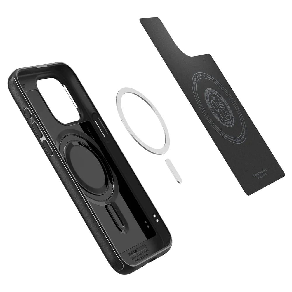 Чохол Spigen для Apple iPhone 15 Pro Max Mag Armor MagFit, Matte Black (ACS06597)