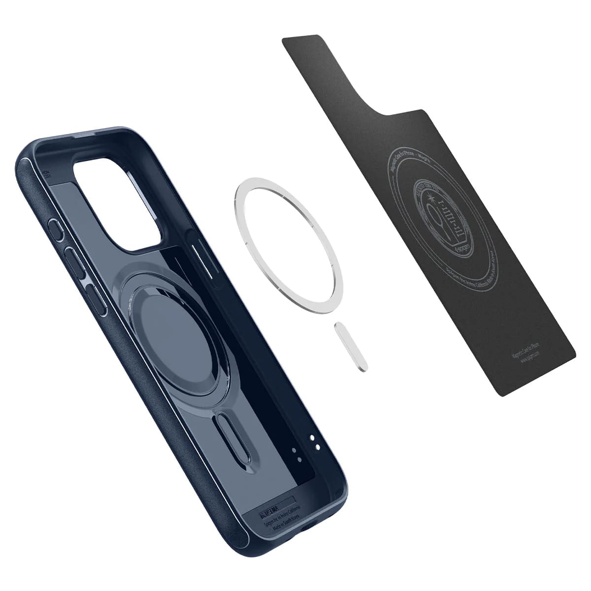 Чохол Spigen для Apple iPhone 15 Pro Mag Armor MagFit, Navy Blue (ACS06737)