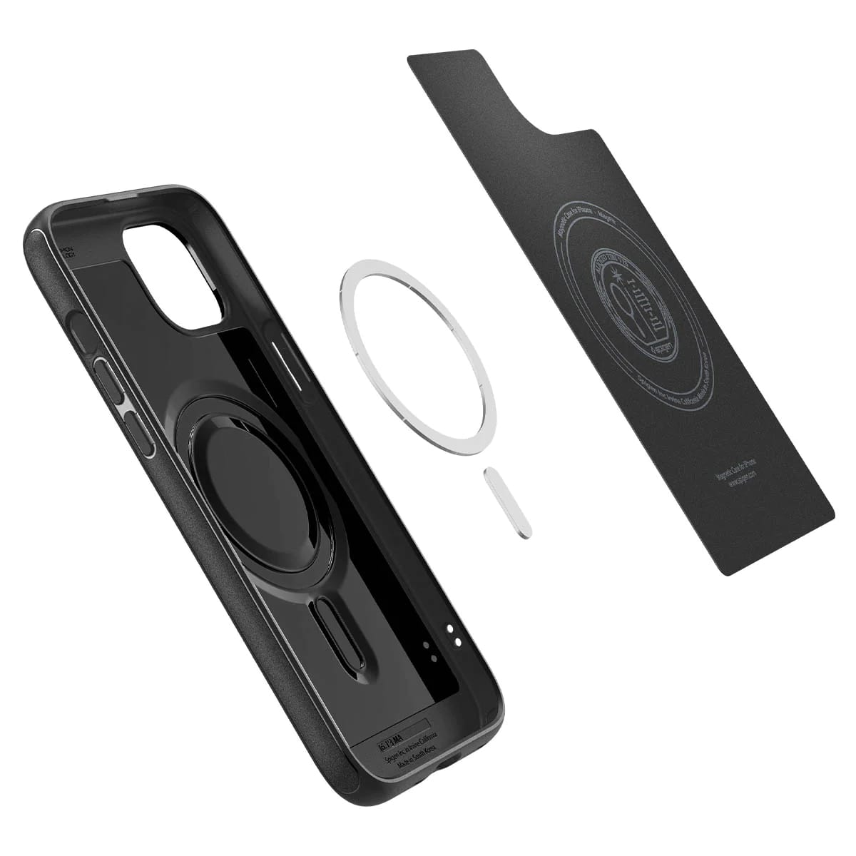 Чохол Spigen для Apple iPhone 15 Mag Armor MagFit, Matte Black (ACS06815)