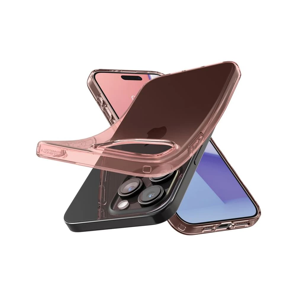 Чохол Spigen для Apple iPhone 15 Pro Crystal Flex, Rose Crystal (ACS06445)