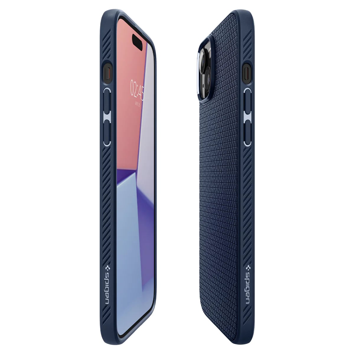 Чохол Spigen для Apple iPhone 15 Liquid Air, Navy Blue (ACS06791)