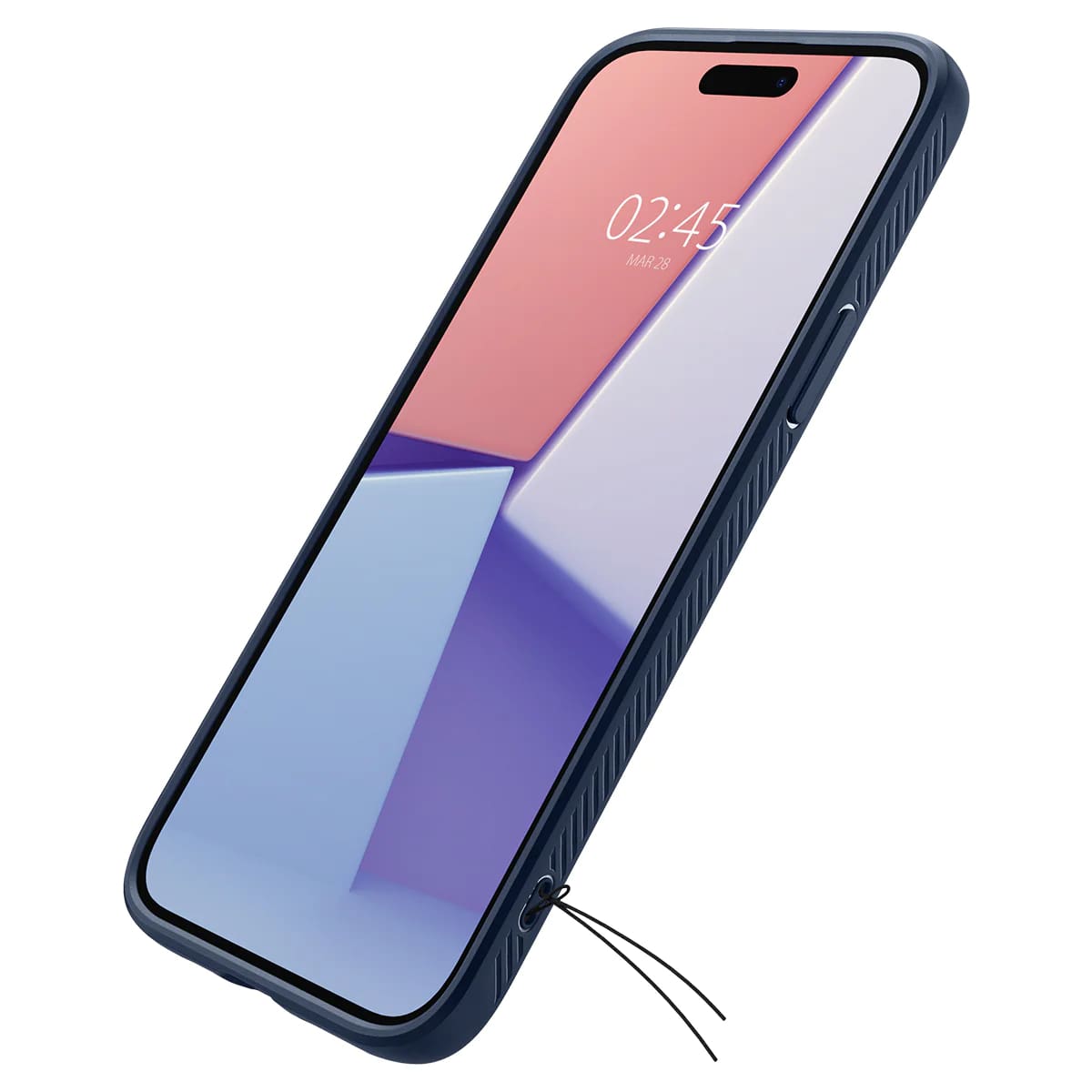 Чохол Spigen для Apple iPhone 15 Liquid Air, Navy Blue (ACS06791)