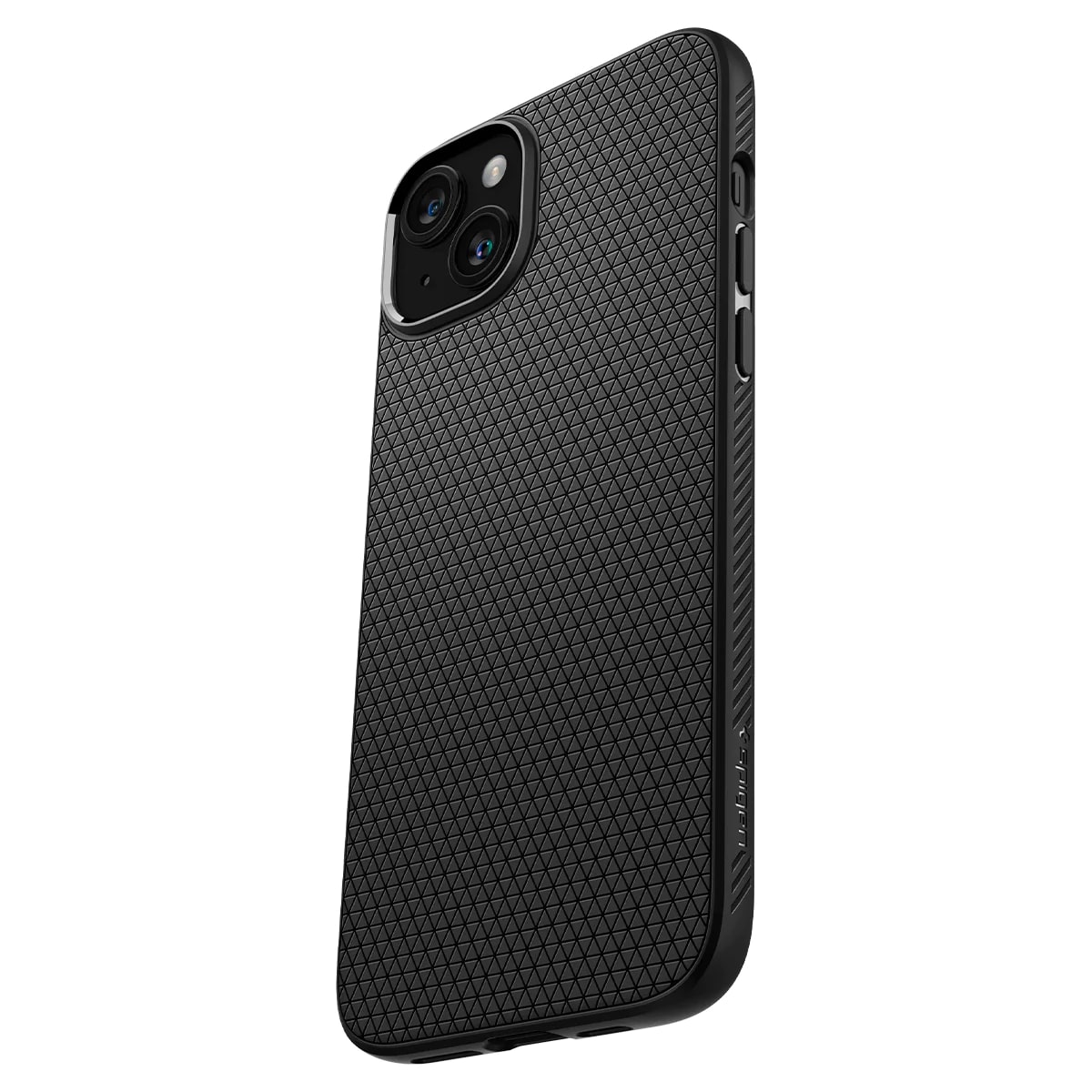 Чохол Spigen для Apple iPhone 15 Plus Liquid Air, Matte Black (ACS06650)