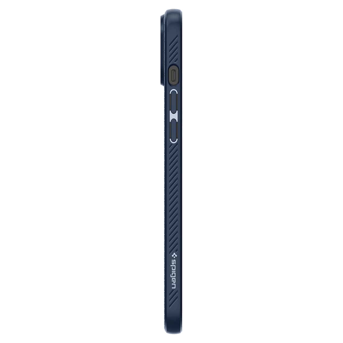 Чохол Spigen для Apple iPhone 15 Plus Liquid Air, Navy Blue (ACS06651)