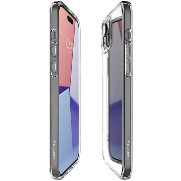 Чохол Spigen для iPhone 15 Plus Crystal Hybrid, Crystal Clear (ACS06459)