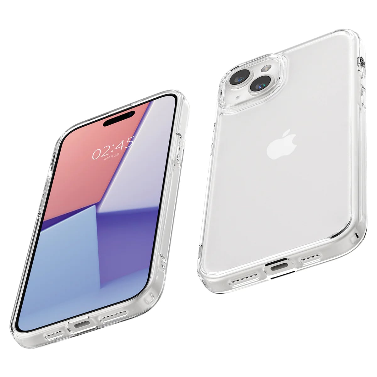 Чохол Spigen для iPhone 15 Plus Ultra Hybrid, Crystal Clear (ACS06653)