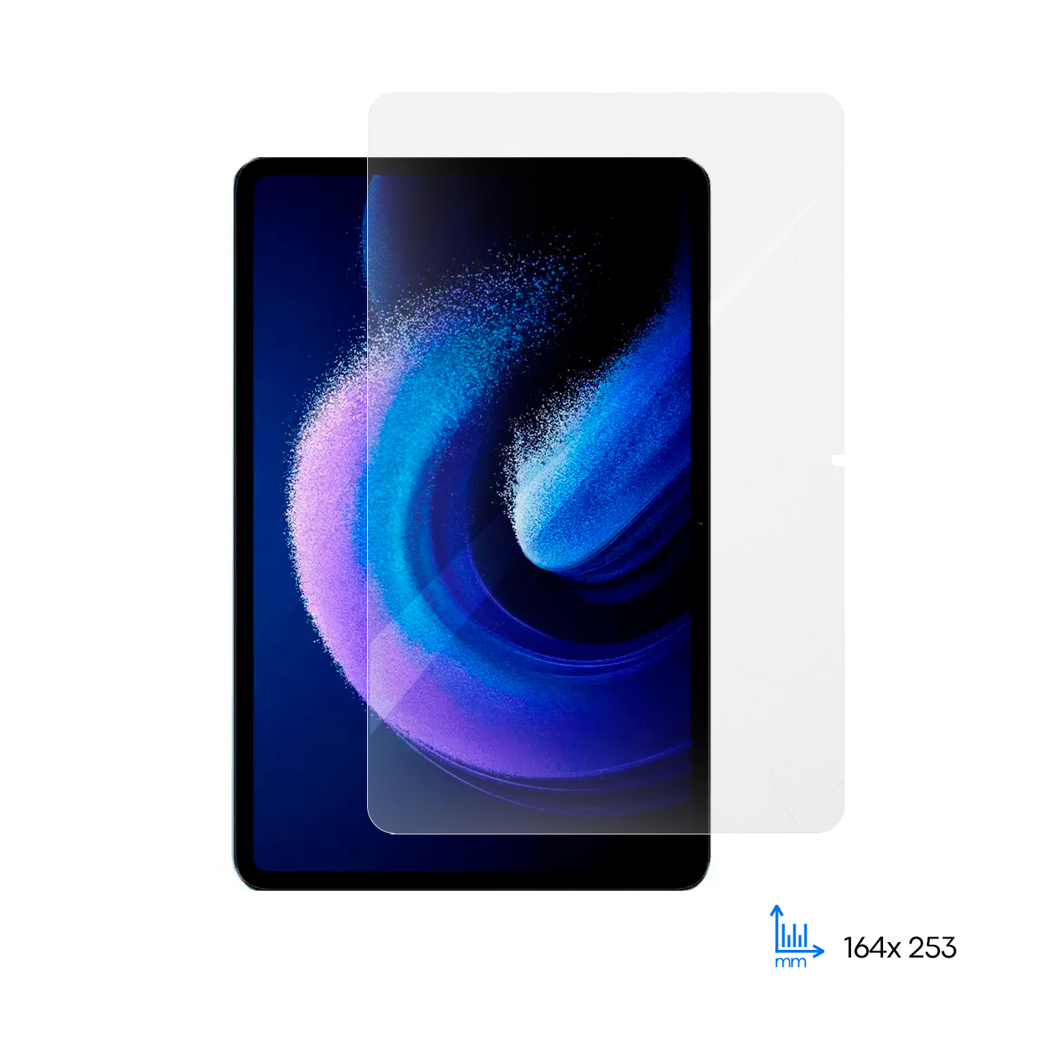 Захисне скло 2E для Xiaomi Pad 6 Pro, 11", (2023), 2.5D, Clear (2E-MI-PAD6P-LT2.5D-CL)