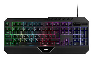 Ігрова клавіатура 2E Gaming KG315 RGB USB Black Ukr