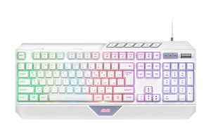 Ігрова клавіатура 2E Gaming KG315 RGB USB White Ukr