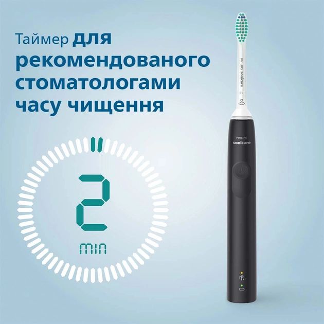 Набір електричних зубних щіток Philips Sonicare 3100 series HX3675/15