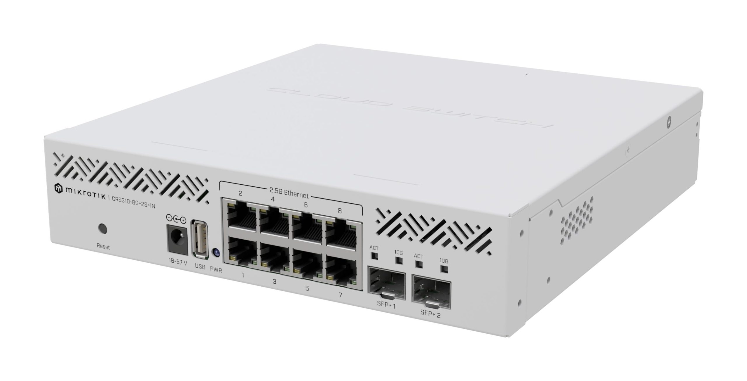 Коммутатор MikroTik Cloud Router Switch (CRS310-8G+2S+IN)