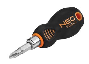 Отвертка Neo Tools двухсторонняя бита, SL6,PH2, сталь CrMo